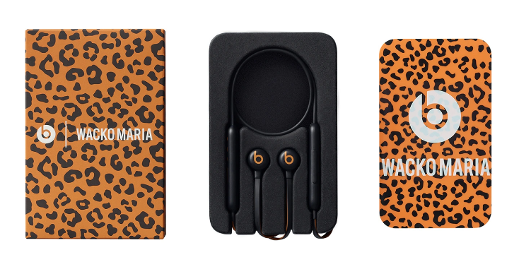 采用独特豹纹，苹果和日本时尚品牌 WACKO MARIA 合作推特别版 Beats Flex 耳机