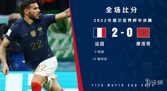 法国2-0摩洛哥决赛战阿根廷 卡塔尔世界杯半决赛法国2比0摩洛哥