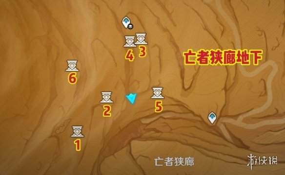 原神千壑沙地圣章石位置 千壑沙地圣章石全收集