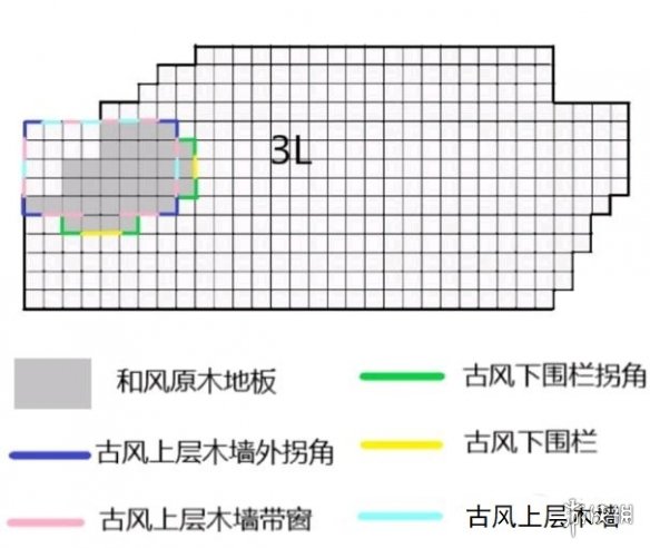 我的起源古风房子设计图 我的起源古风建筑教程