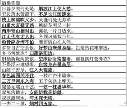 叫我大掌柜大商途酒楼答案大全 大商途酒楼答案全汇总[多图]