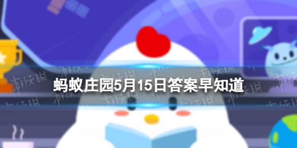 以下关于慈善组织的说法哪个是对的 蚂蚁庄园5月15日答案早知道