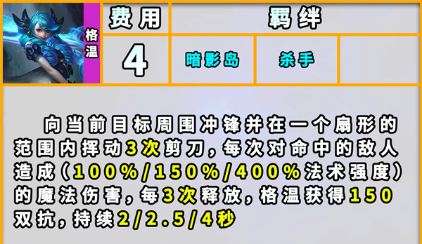 云顶之弈s9格温技能是什么 s9格温羁绊技能介绍[多图]