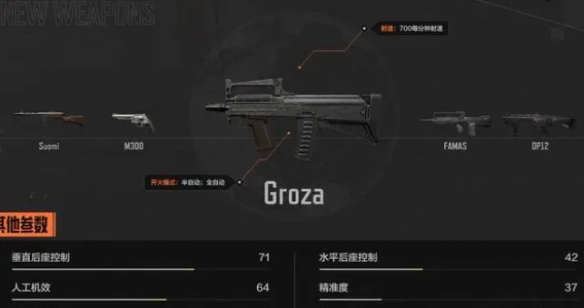 暗区突围GROZA怎么样 GROZA枪械介绍