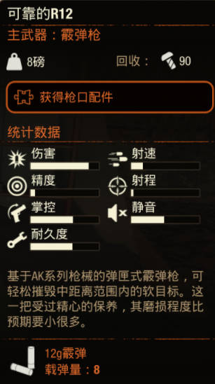 《腐烂国度2》武器 可靠的R12怎么样