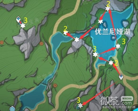 《原神》4.2版湖光铃兰快速收集路线推荐