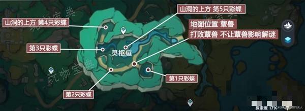 《原神》4.5世界任务彩蝶翩然过谷中攻略